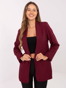 Marynarka-IT-MA-18657.88-bordowy