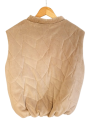 Beżowa kamizelka damska z weluru 5.png