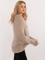 Bezowy rozpinany sweter oversize 3.jpg