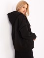 Czarna bluza damska oversize typu kangurka 2.jpg