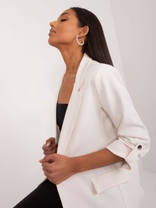 Elegancka marynarka damska w kolorze écru 