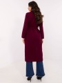 Elegancki plaszcz damski w kolorze burgundy 3.jpg