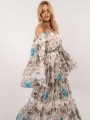 Dluga suknia damska typu boho w kolorze ciemnobezowym 5.jpg