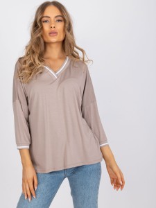 Casualowa bluzka z wiskozy
