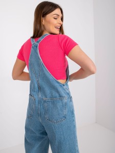 Jasnoniebieski kombinezon bawełniany 