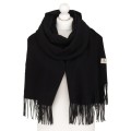 Elegancki szalik w czarnym kolorze - Peterson-6 868