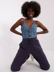 Letnie spodnie z materiału